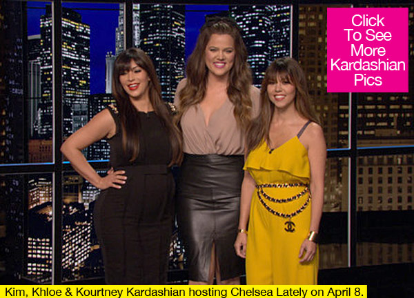 Kardashians Host 'Chelsea Lately'