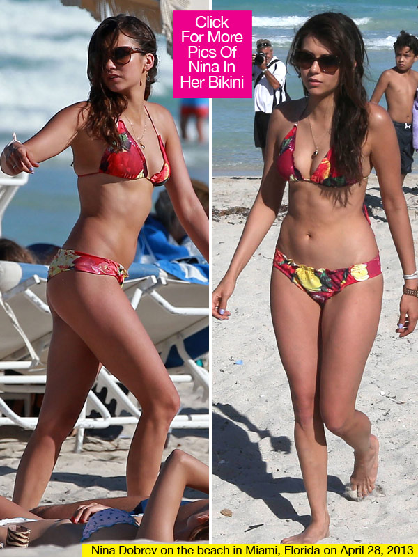 Nina Dobrev Bikini
