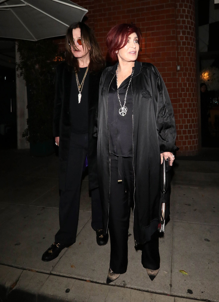 Ozzy Osbourne and Sharon Osbourne
Celebrities out and about, Los Angeles, USA - 30 Nov 2018