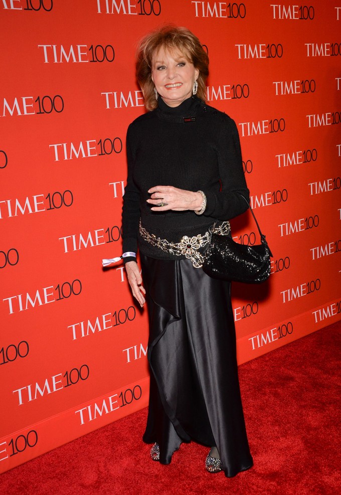 Barbara Walters at the Time 100 Gala