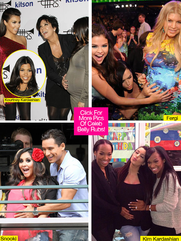 Celebrities Baby Bumps Grabbed