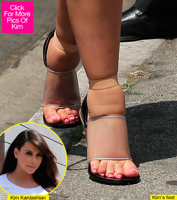 Kim Kardashian's Feet