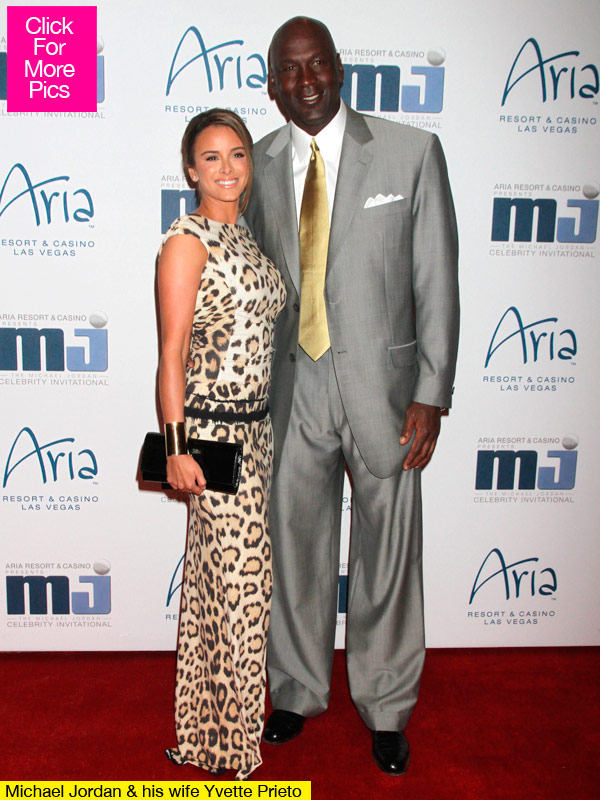 Michael Jordan Yvette Prieto Wedding