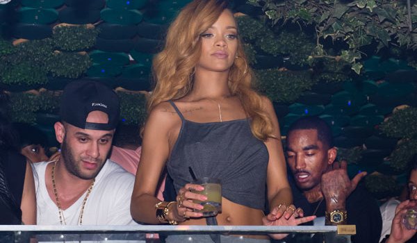 JR Smith Rihanna Partying NYC