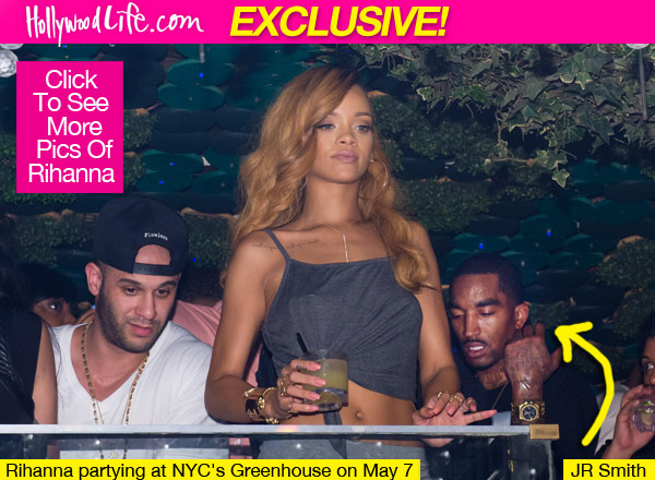 JR Smith Rihanna Partying NYC
