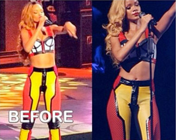 Rihanna Weight Gain
