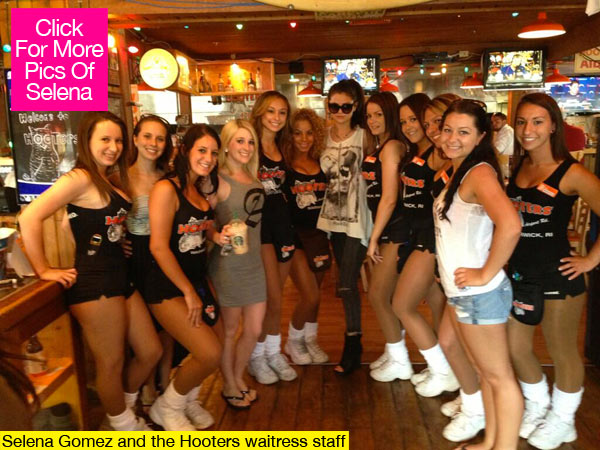 Selena Gomez Hooters
