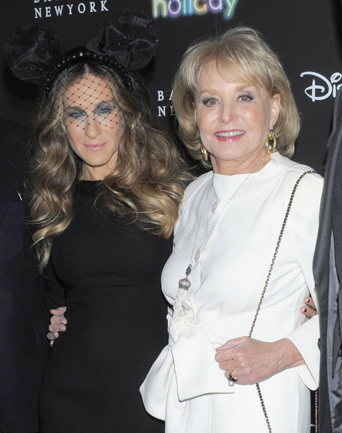 Sarah Jessica Parker With Barbara Walters