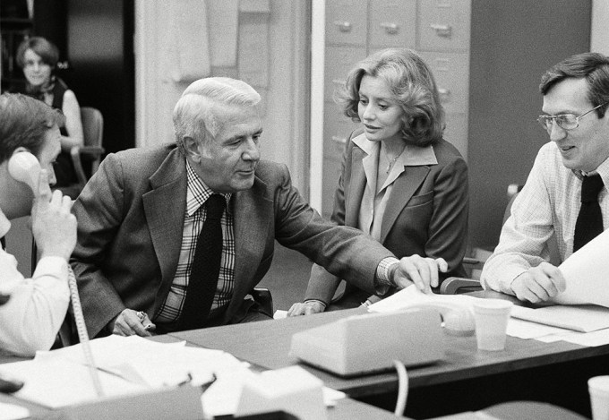 Barbara Walters & Harry Reasoner