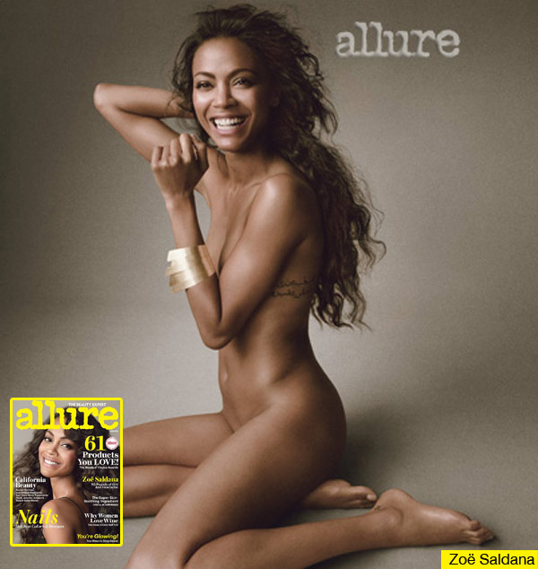 Zoe Saldana Allure
