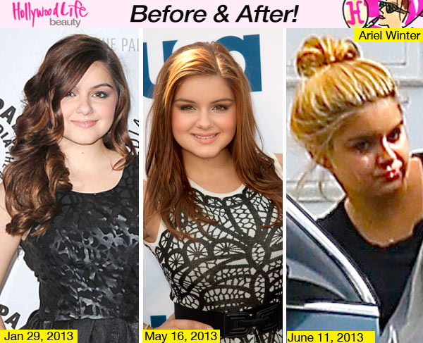 Ariel Winter Blonde Hair