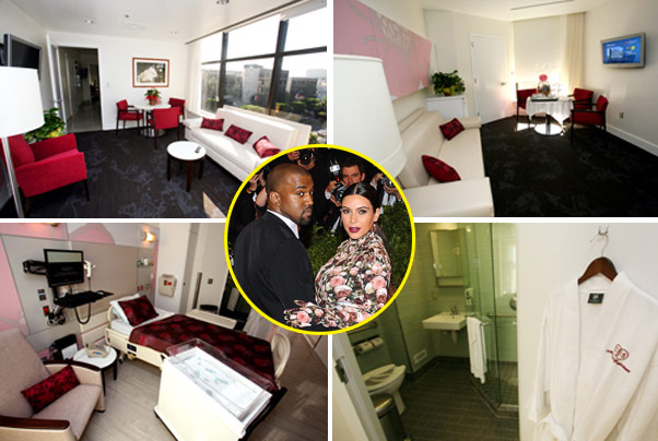 Kim Kardashian Birth Suite