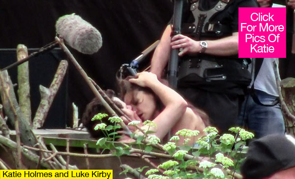 Luke Kirby Katie Holmes Kiss
