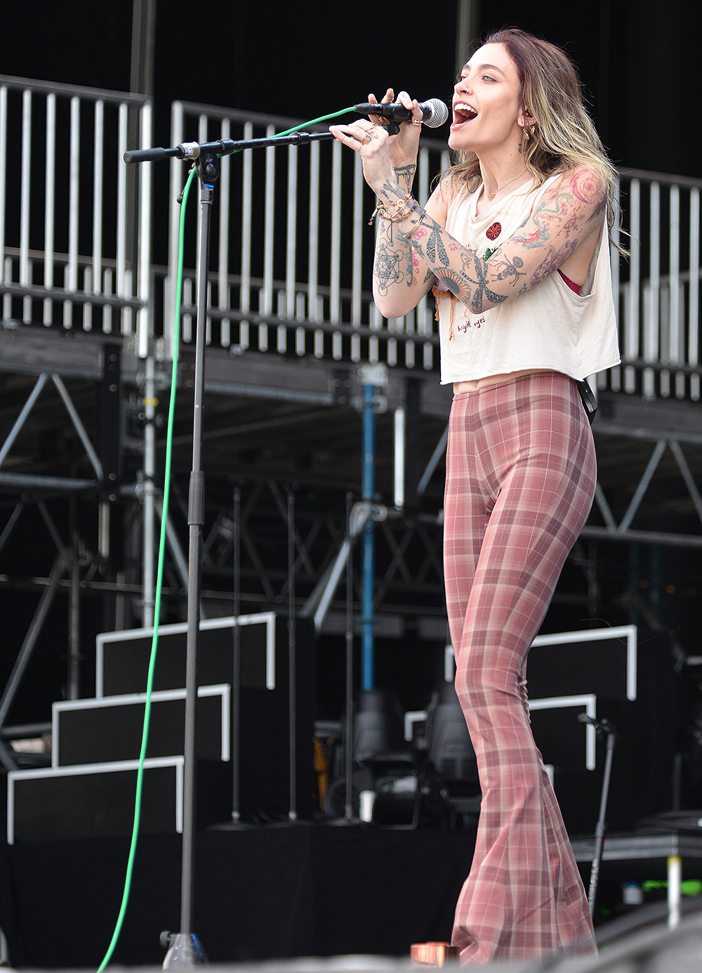 Paris Jackson performs on the Jam Cellars Stage on Day Two of Bottlerock in Napa, Ca