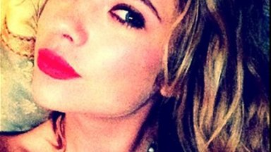 Ashley Benson Red Lips