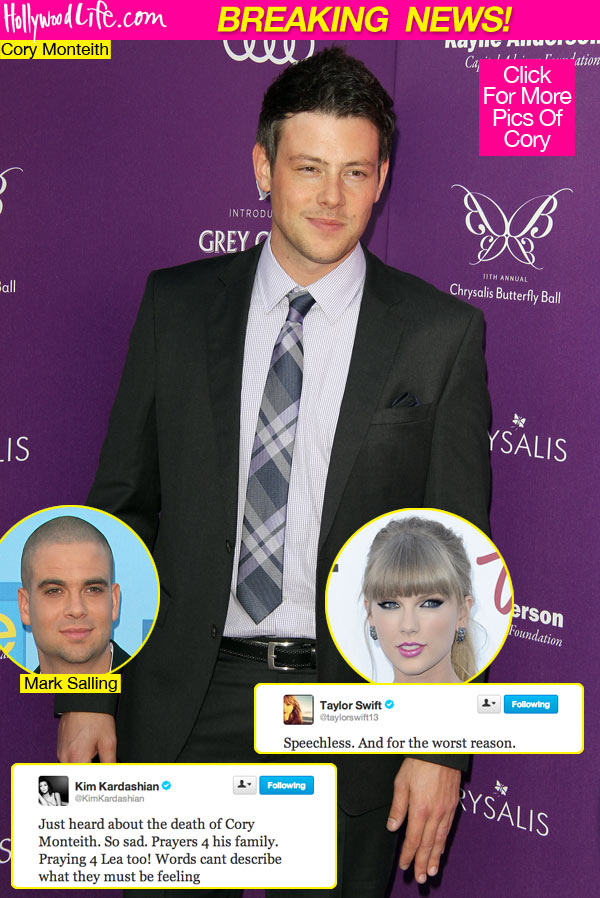 Cory Monteith Dies