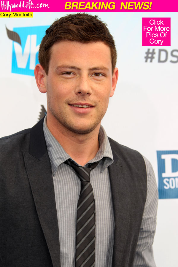 Cory Monteith Drugs