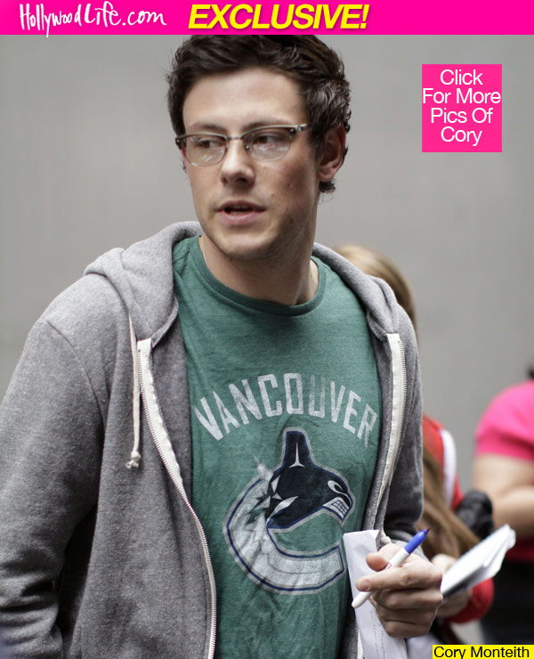 Cory Monteith Vancouver Drug History