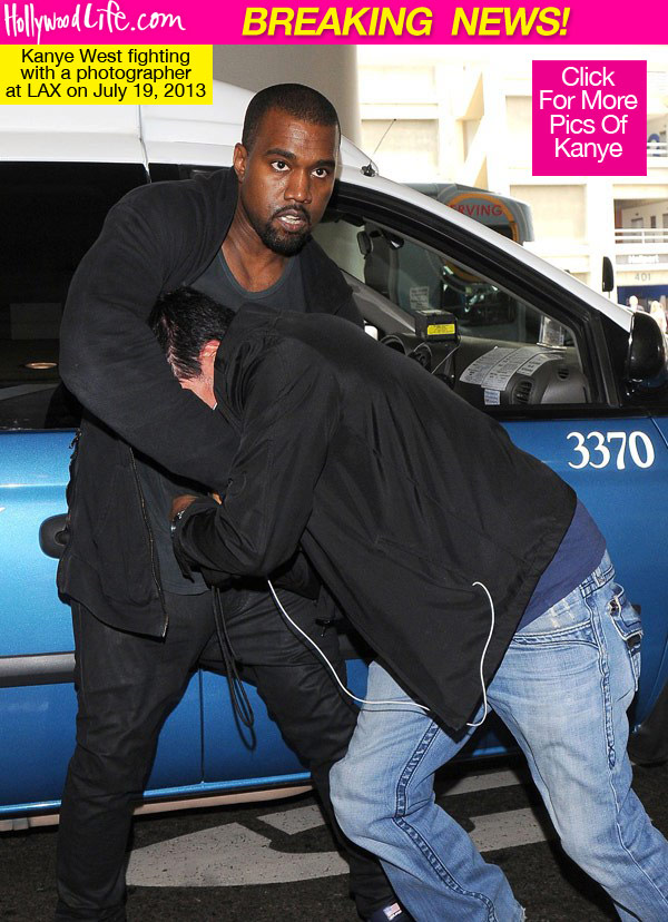 Kanye West Fight