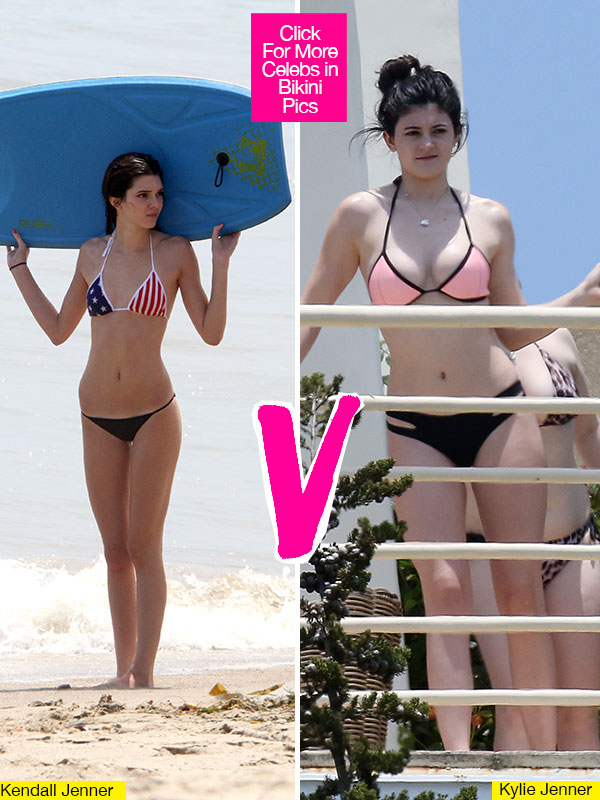 Kendall Jenner bikini kylie jenner