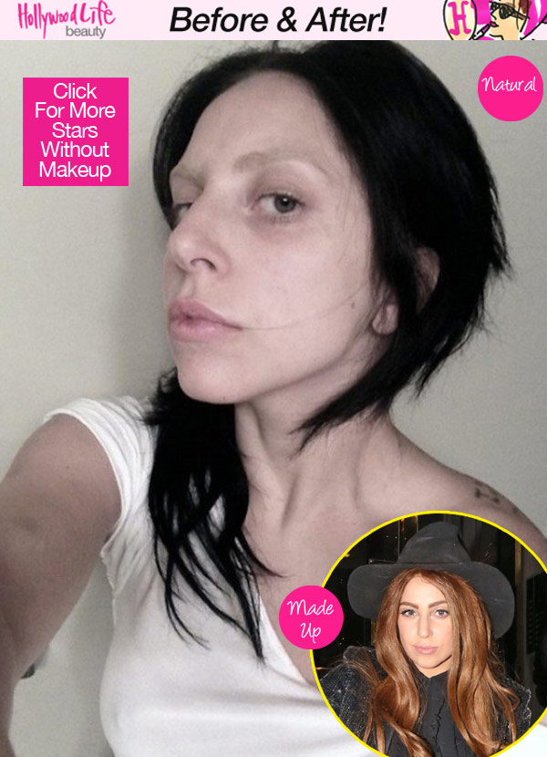 Lady Gaga Without Makeup