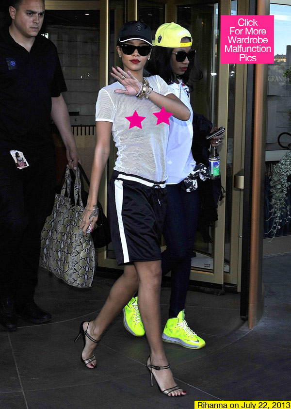 Rihanna Nipples