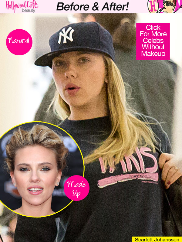 Scarlett Johansson Without Makeup