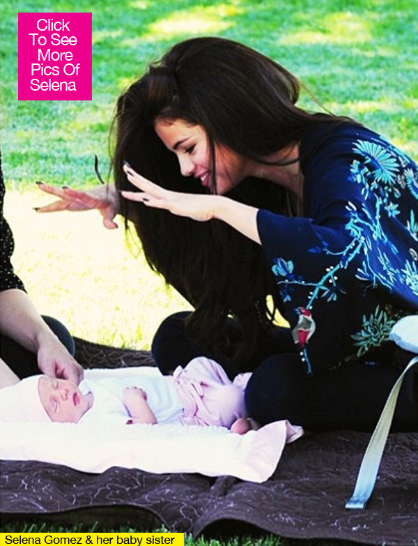 Selena Gomez Baby Sister