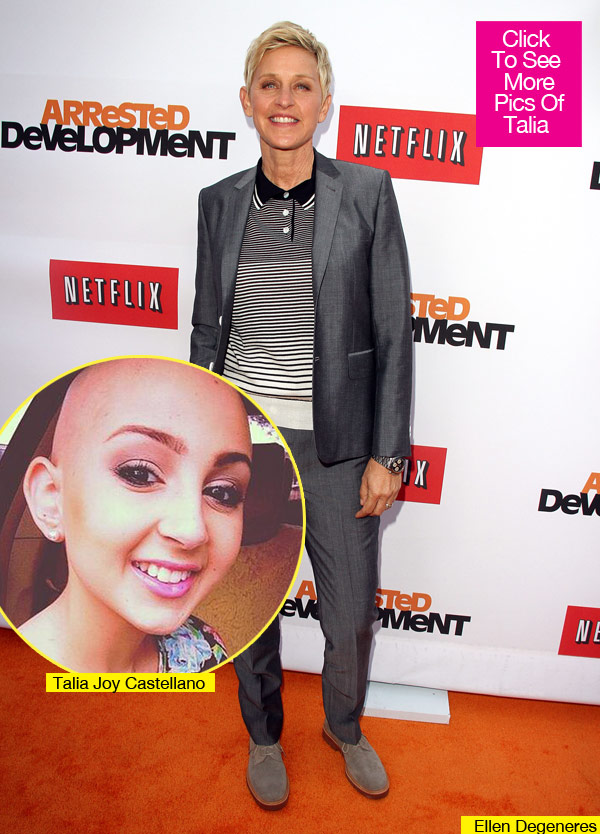Talia Joy Castellano Ellen Degeneres