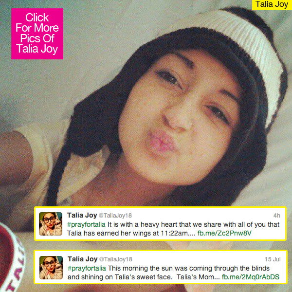 Talia Joy Castellano Cancer