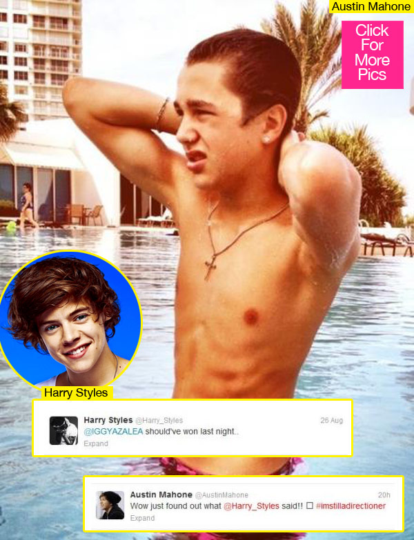 Austin Mahone Harry Styles Diss