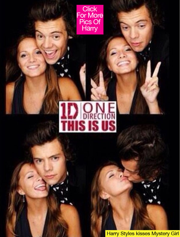 Harry Styles Kissing