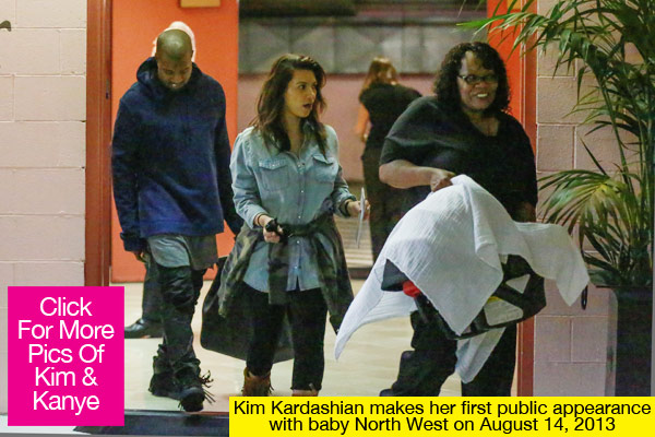 Kim Kardashian First Pic