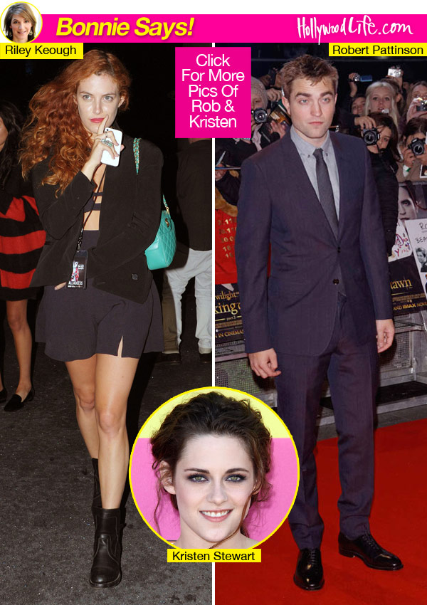 Robert Pattinson Split Riley Keough