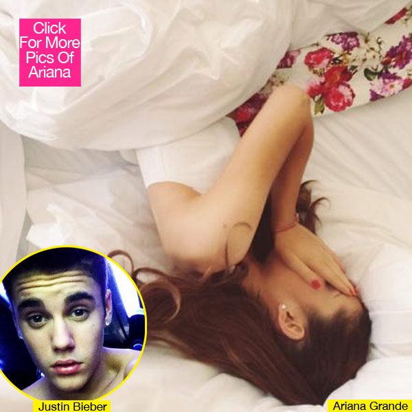 Ariana Grande Justin Bieber Flirt