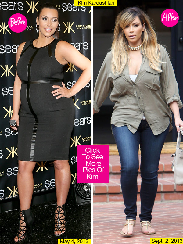 Kim Kardashian’s Post-Baby Weight Loss