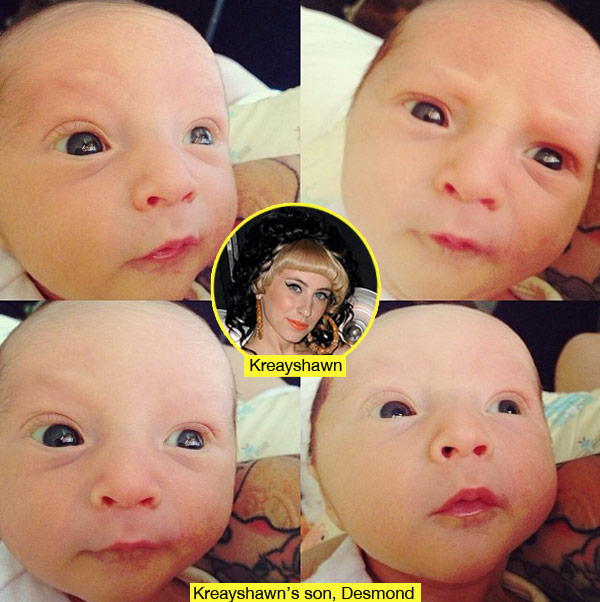 Kreayshawn Baby Picture