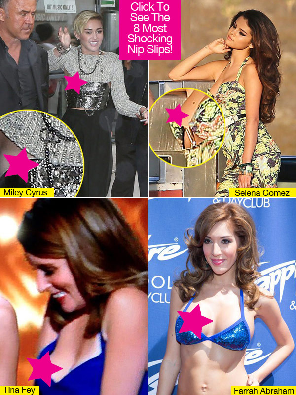 Celebrity Nip Slips