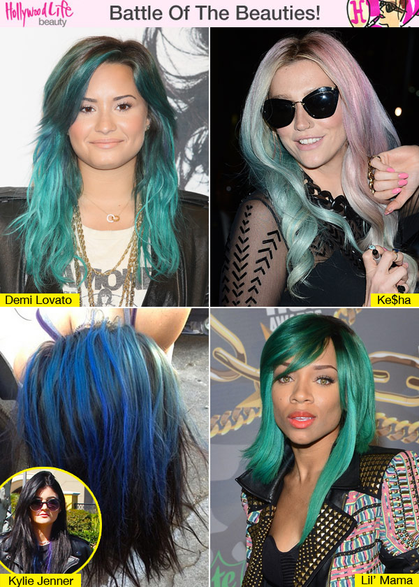 Stars With Blue Hair