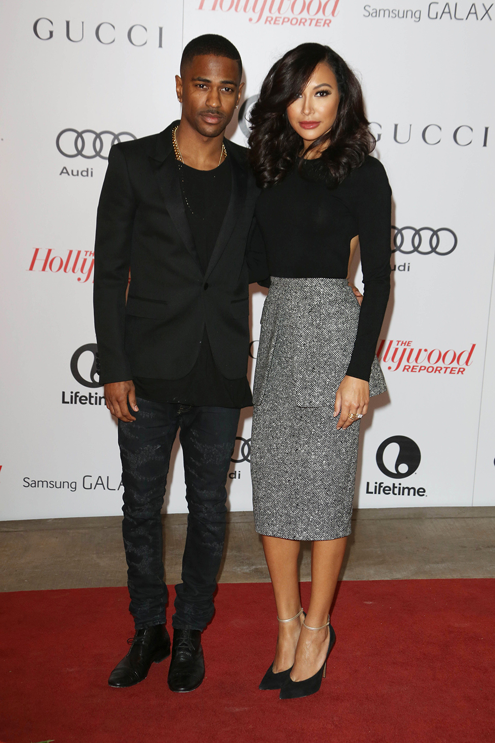 Big Sean and Naya Rivera
The Hollywood Reporter Women in Entertainment Breakfast, Los Angeles, America - 11 Dec 2013