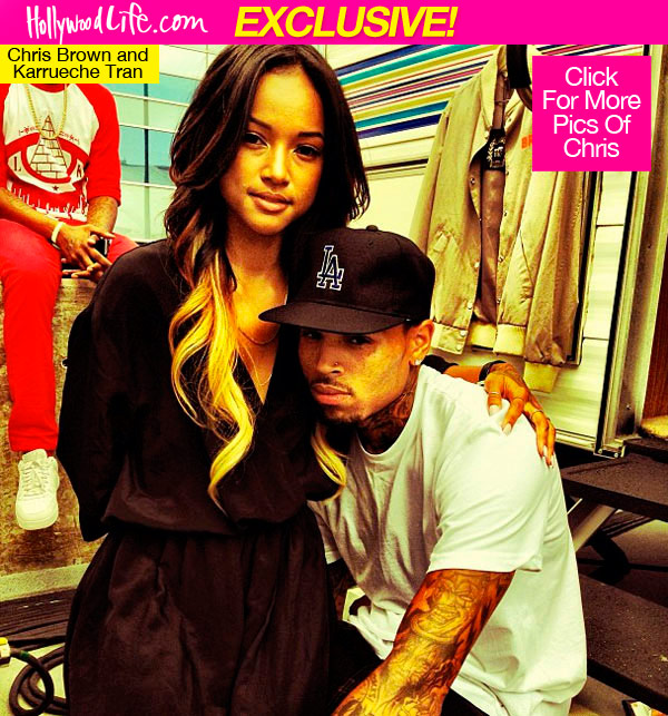 Karrueche Tran Chris Brown Drama