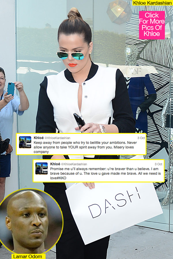 Khloe Kardashian Defends Lamar Odom