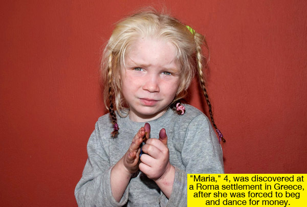 Blonde Girl Found In Greece