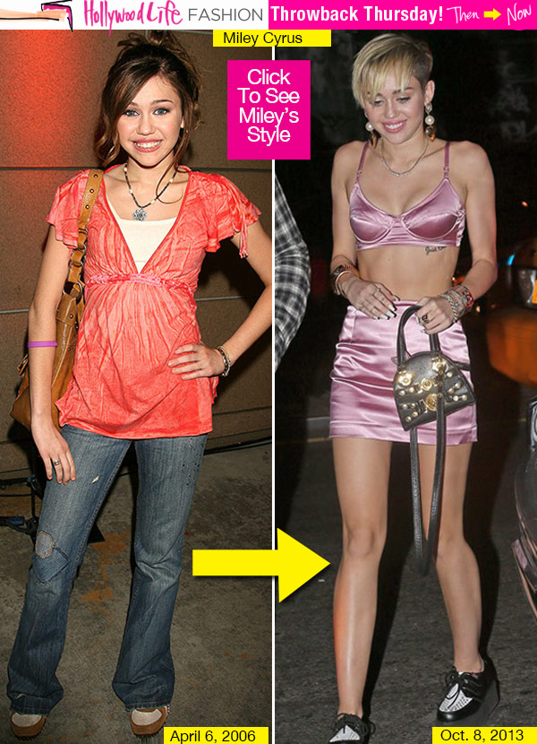 Miley Cyrus Before And After