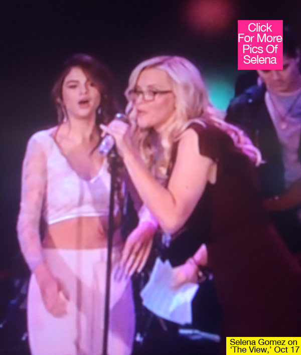 Selena Gomez The View