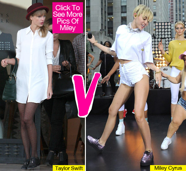 Taylor Swift Disses Miley Cyrus
