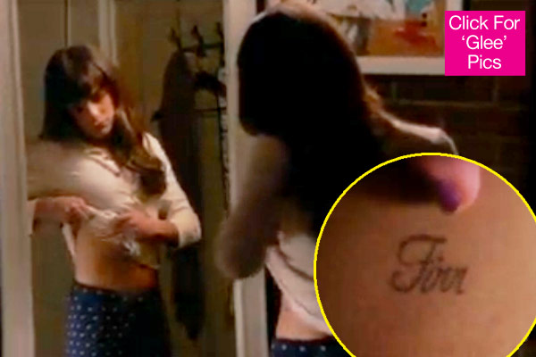 Glee Rachel Finn Tattoo