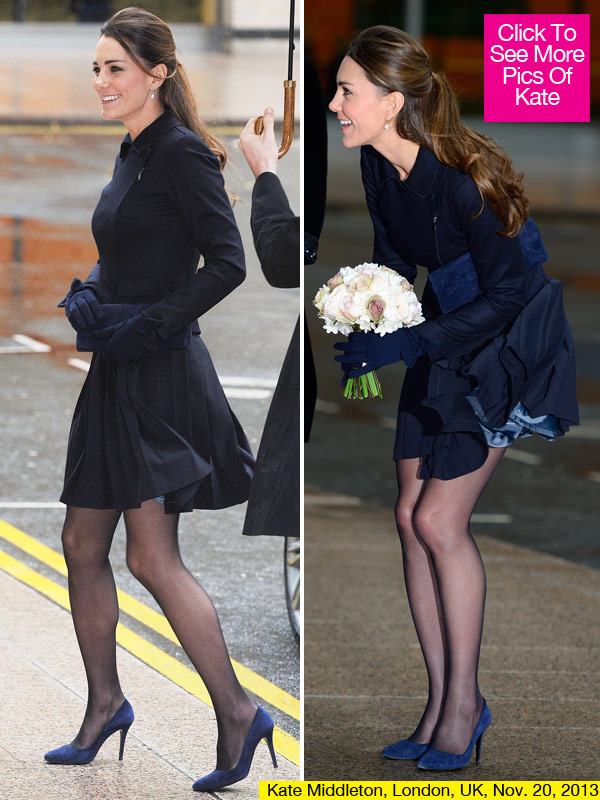 Kate Middleton Skirt Up
