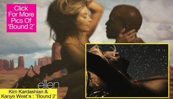 Kim Kardashian Bound 2 Nip Slip