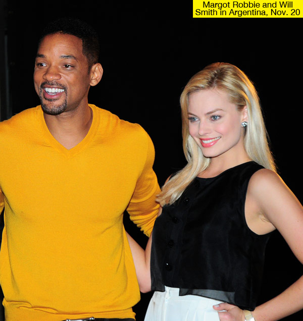 Will Smith Margot Robbie Together
